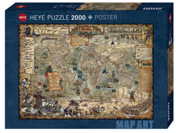 Heye Puzzles 2000 Pc HY29832 New Red 