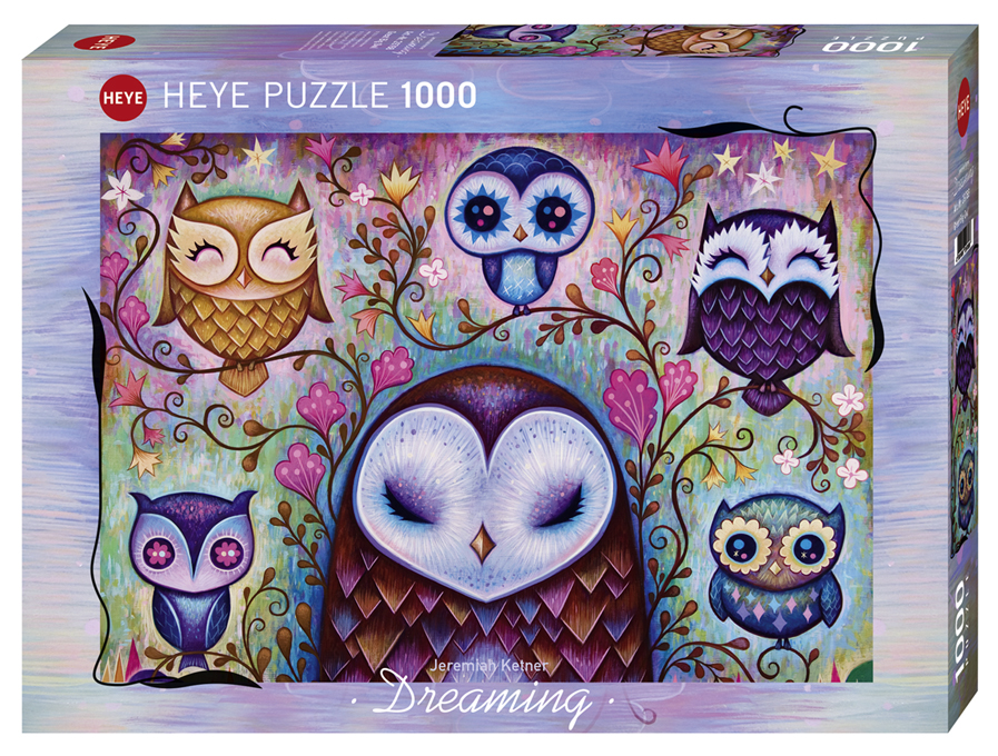 Castorland B-52387 Puzzle Great Horned Owl Eule Vogel Natur Tiere 500 Teile