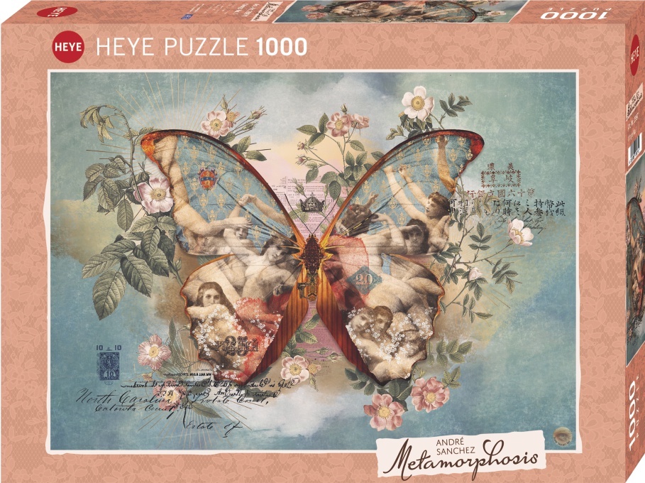 Flowerbed   HY29616 Heye Puzzles 1000 Piece Jigsaw Puzzle 