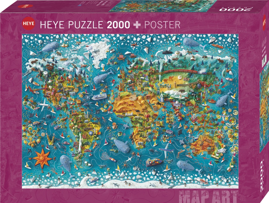 Lupo Soul Heye Puzzle 1000 Pezzi Hy29809 