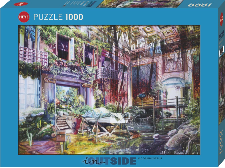 Nuevo Juego Rompecabezas Heye 1000 piezas Azulejos "Árbol" Enigma árboles de magnesio 